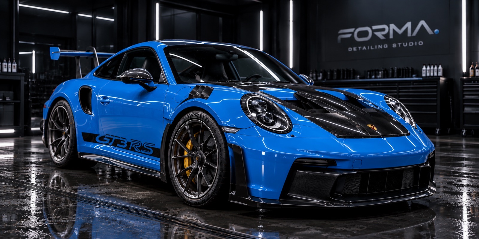 Samochód po pracy detailingowej