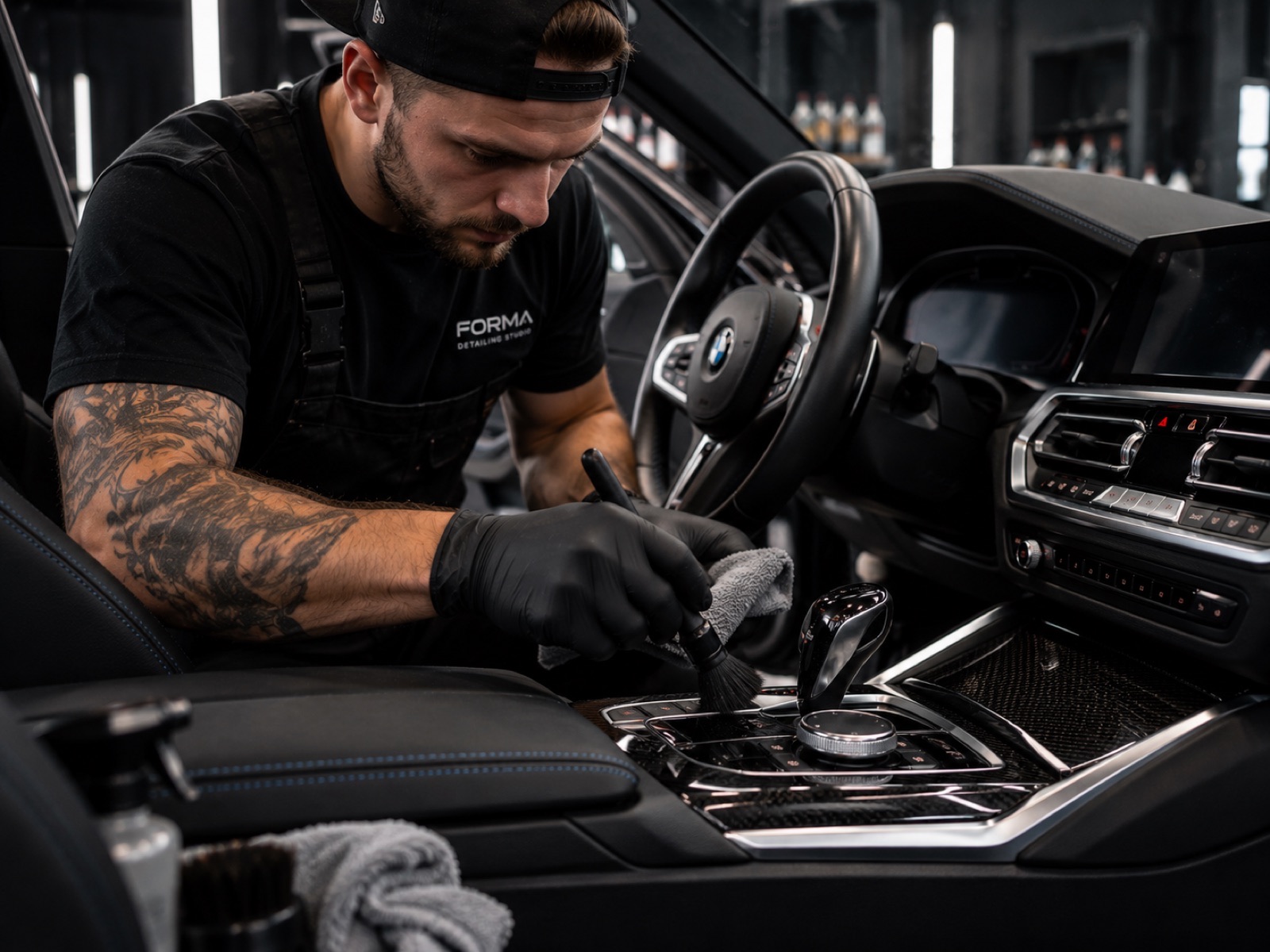 Detailing wnętrza samochodu